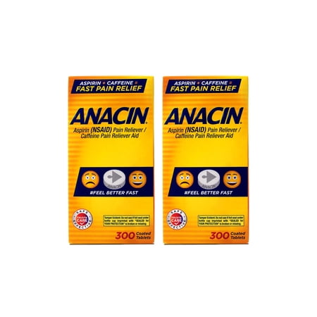 Anacin Tablets 300 Tablets (Pack of 2)