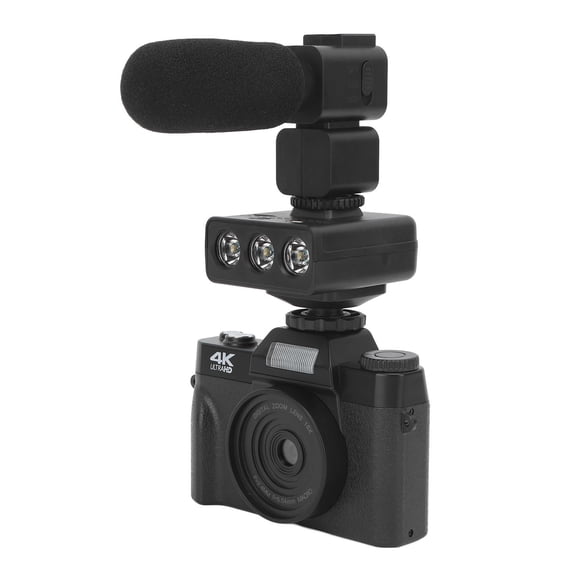 Cámara Digital, Cámara De Vlogging 4 K 4K 1500 MAh Enfoque Automático Para Fotografía