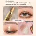 thumbnail image 4 of Kmbangi Eyeshadow Stick Waterproof Long Lasting Shimmer Eye Shadow Pencils with Sponge Applicators Highlighter Makeup Tool, 4 of 5