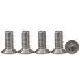 thumbnail image 1 of 25pcs M4 X 16 Countersunk Head Screws 304 Stainless Steel Torx Screws Machine Screws Standard Drive Fully Threaded Screws, 1 of 5