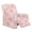 Cute Paws Pink, variant on Xixirimido Butterfly Daisy Letter Pattern Recliner Chair Covers 4 Pieces, Stretch Lazy Boy Recliner Cover, Recliner Sofa Slipcover with Pockets, Furniture Protector for Living Room, Pets, Kids
