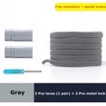 thumbnail image 1 of Nuevo Magnético Sin corbata Cordones para zapatos Cordones elásticos Cordones para zapatillas Zapatos Lazy Shoelace Bloqueo magnético Talla única para todos los niños amp; AdultoChina Gao Jinjia LED, 1 of 2