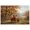 Unframe-style, variant on Highland Cow Canvas Wall Art Farmhouse Decor Autumn Landscape Oil Painting Style Cow and Calf Pictures Rustic Animal Poster for Living Room Bedroom Home Decorations