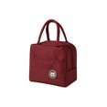 thumbnail image 1 of Sac Isotherme Imperméable Portable avec Fermeture Éclair Rouge, 1 of 5