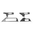 thumbnail image 3 of Window Control Panel Cover, Anti Scratch Abrasion Resistant Easy Installation Carbon Fiber Style Window Lift Switch Frame Cover  For Car Interior Accessories, 3 of 8
