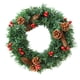 thumbnail image 1 of Guirnalda redonda de 250mm, adorno en forma de H, decoración de corona, decoración de Navidad, adornos de árbol de Navidad, festival, vacaciones, hogar, 1 of 8