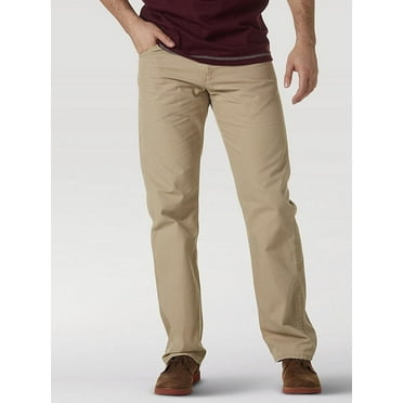 Wrangler Rugged Wear Relaxed Fit Mid Rise Jean in Golden Khaki
