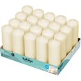 thumbnail image 1 of Pillar Candles Bolsius Ivory, 2 x 6 pulgadas, sin perfume, juego de 20, 1 of 8