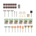 thumbnail image 1 of Juego de accesorios para herramienta rotativa de 217 piezas con vástago de 1/8 pulgadas, incluye accesorios de lijado, molienda, cepillado y pulido, con caja de almacenamiento para amoladora., 1 of 6