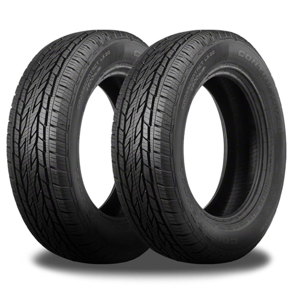 2 Continental CrossContact LX20 255/45R22 107V XL All Season 70K Mi Warranty 15578360000 / 255/45/22 / 2554522