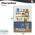 thumbnail image 4 of Stupell Industries Farmhouse Italian Kitchen Spice Rack Canvas Art, 30 x 45, by Amanda Houston, 4 of 8