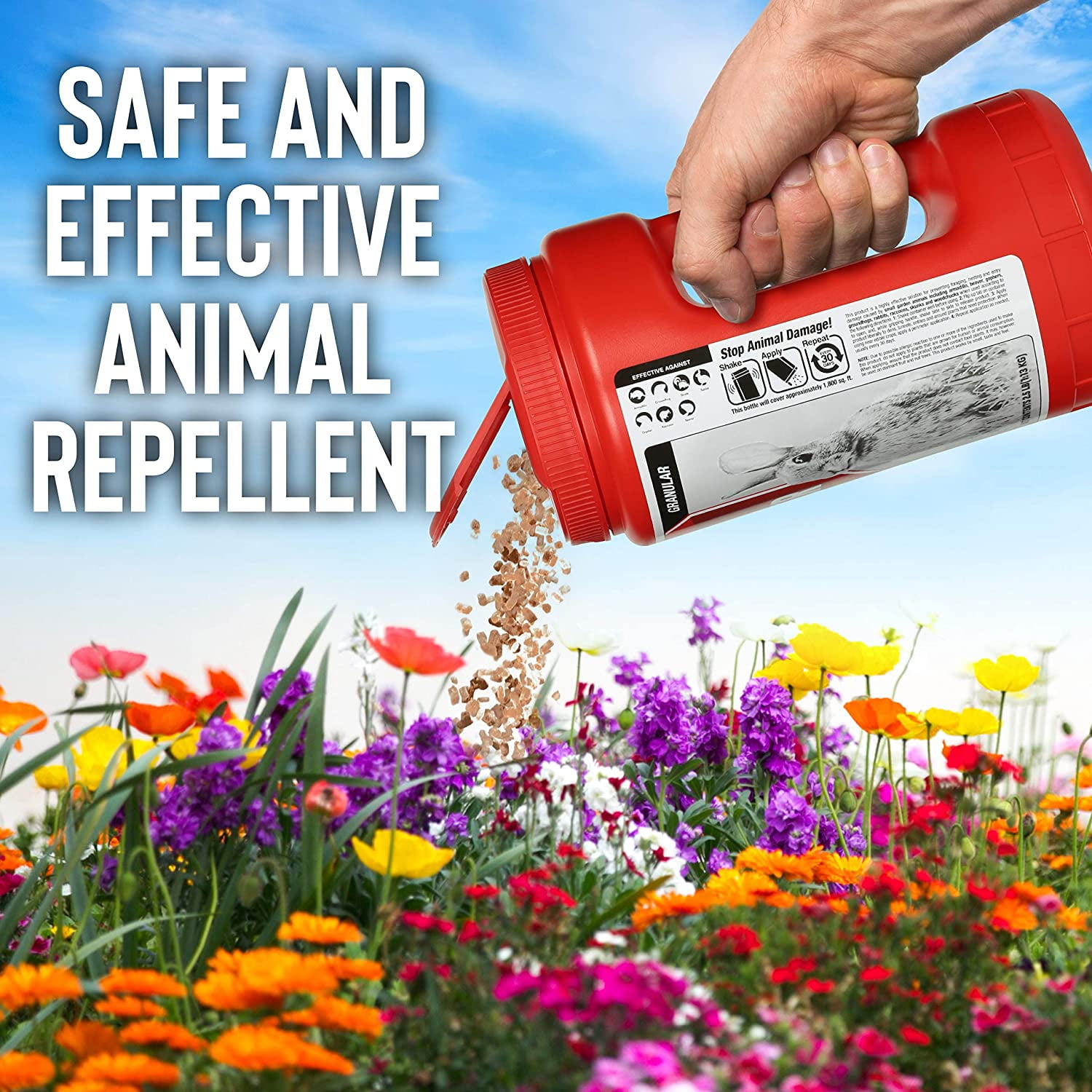 Mole & Vole  5 lbs Stopper Animal Repellent