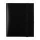 thumbnail image 1 of Álbum de cartas con protección para guardar cartas coleccionables, juegos, carpeta de 9 bolsillos Negro, 1 of 9