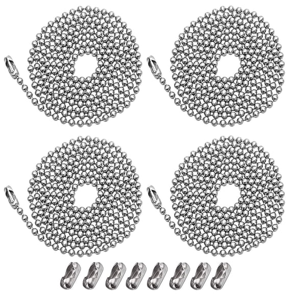 zttd each chains beaded connectors two additional matching 39-inch with chain 4 jewelry tools a