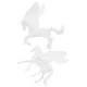 thumbnail image 3 of piezas de pintura 3D DIY de caballo y unicornio para niños, juguete para pintar y dibujar para proyecto escolar, 3 of 7