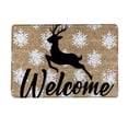 thumbnail image 2 of Agiferg Christmas Letter Home Door Mat Absorbent Mat Living Room Kitchen Floor Mat, 2 of 3