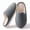 Gray, variant on Slippers for Women, Warm Memory Foam Comfy House Slippers with Anti-Skid Rubber Sole for Indoor and Outdoor,Pink & 9-10