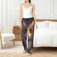 thumbnail image 4 of Bingfone Pyjama Motif Chats à Larges Yeux pour Femmes, Pantalon de Pyjama avec Poches-TTG, 4 of 6