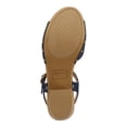 thumbnail image 5 of Style & Co. Womens Anddreas Faux Leather Clog Heel Sandals, 5 of 5