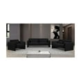 thumbnail image 4 of Meridian Furniture Stylus Black Boucle Fabric Sofa, 4 of 18