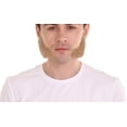 thumbnail image 3 of HPO Adult Men's Fake Facial Hair Mutton Chops Side Burns Set | Golden Brown, 3 of 5