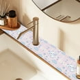 thumbnail image 6 of Faucet Mat for Kitchen Sink 15'' Sink Splash Guard Mat Super Absorbent Fast Drying Drain Pad Cinnamoroll Flying in Sky, 6 of 9