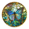 thumbnail image 1 of Hanging Wreath, Colorful Circular Wall Decoration, Window Decoration, Festival Decorations, 16 * 16* 0.4cm, 1 of 1