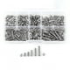 thumbnail image 3 of 230 UDS M3 Tornillos de Cabeza de Botón Kit Hexagonal Surtido de Pernos y Tuercas Surtido de Tornillos Métricos de Acero inoxidable 304 Con Caja, 3 of 7