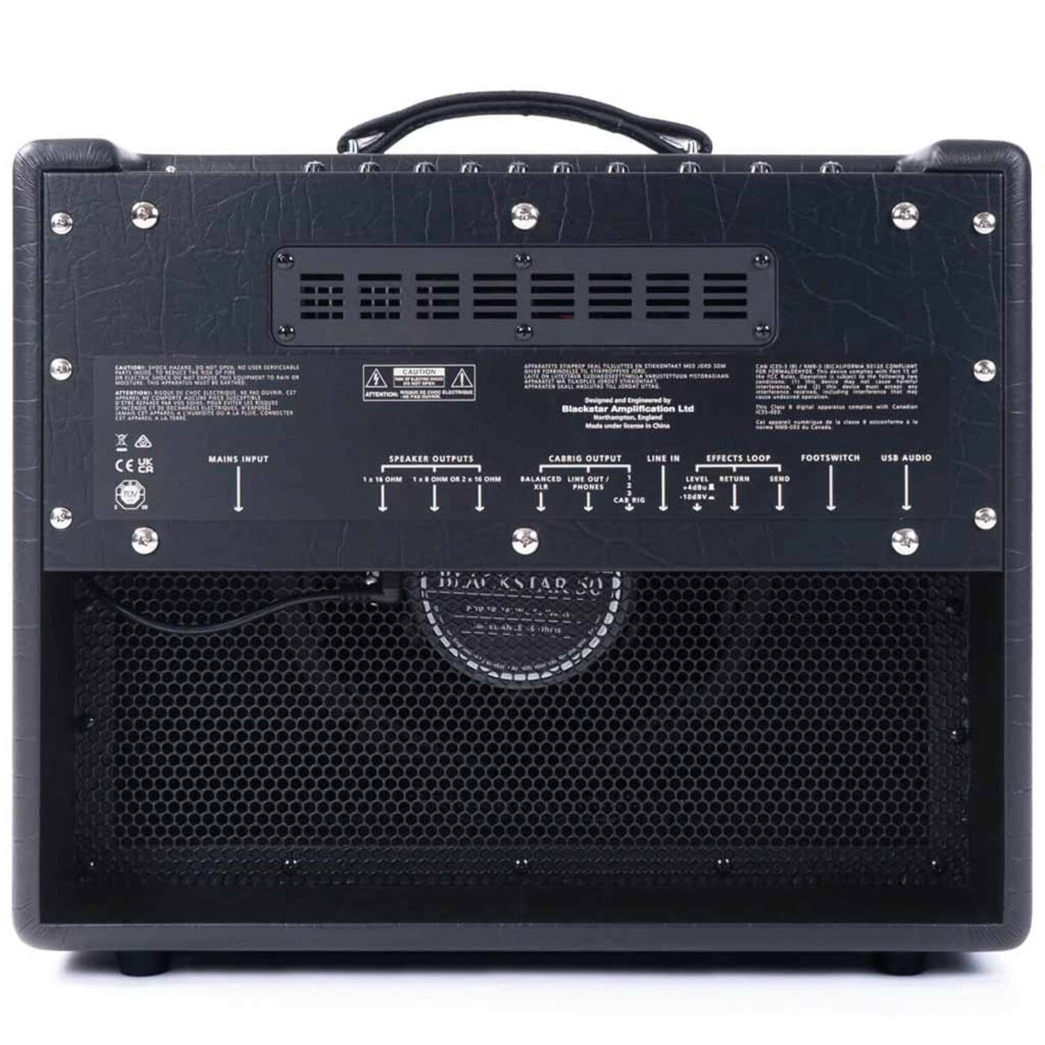 Blackstar HT-20R MK3 12-Inch 20W Tube Combo Amp with IR-Based CabRig Speaker Simulator, Patented ISF and State-Of-The-Art Voicing Circuitry (Black)
