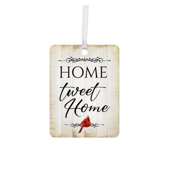 LifeSong Milestones Cardinal Wooden Hanging Ornaments Decor - Home Tweet Home
