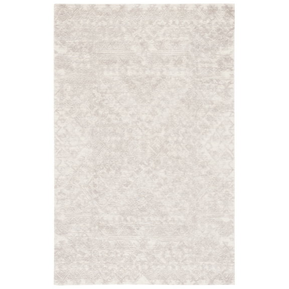 SAFAVIEH Metro Dimitri Medallion Area Rug, Ivory/Grey, 8' x 10'