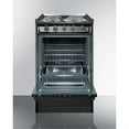 thumbnail image 3 of 20" wide slide-in style electric coil range in black with window, 3 of 4