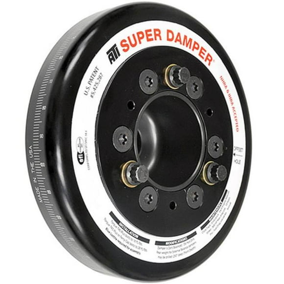 ATI ATI9 18478 7.074 in. Amortisseur en Aluminium Ensemble de Course Sans Entraînement par Courroie pour Honda K20 LW
