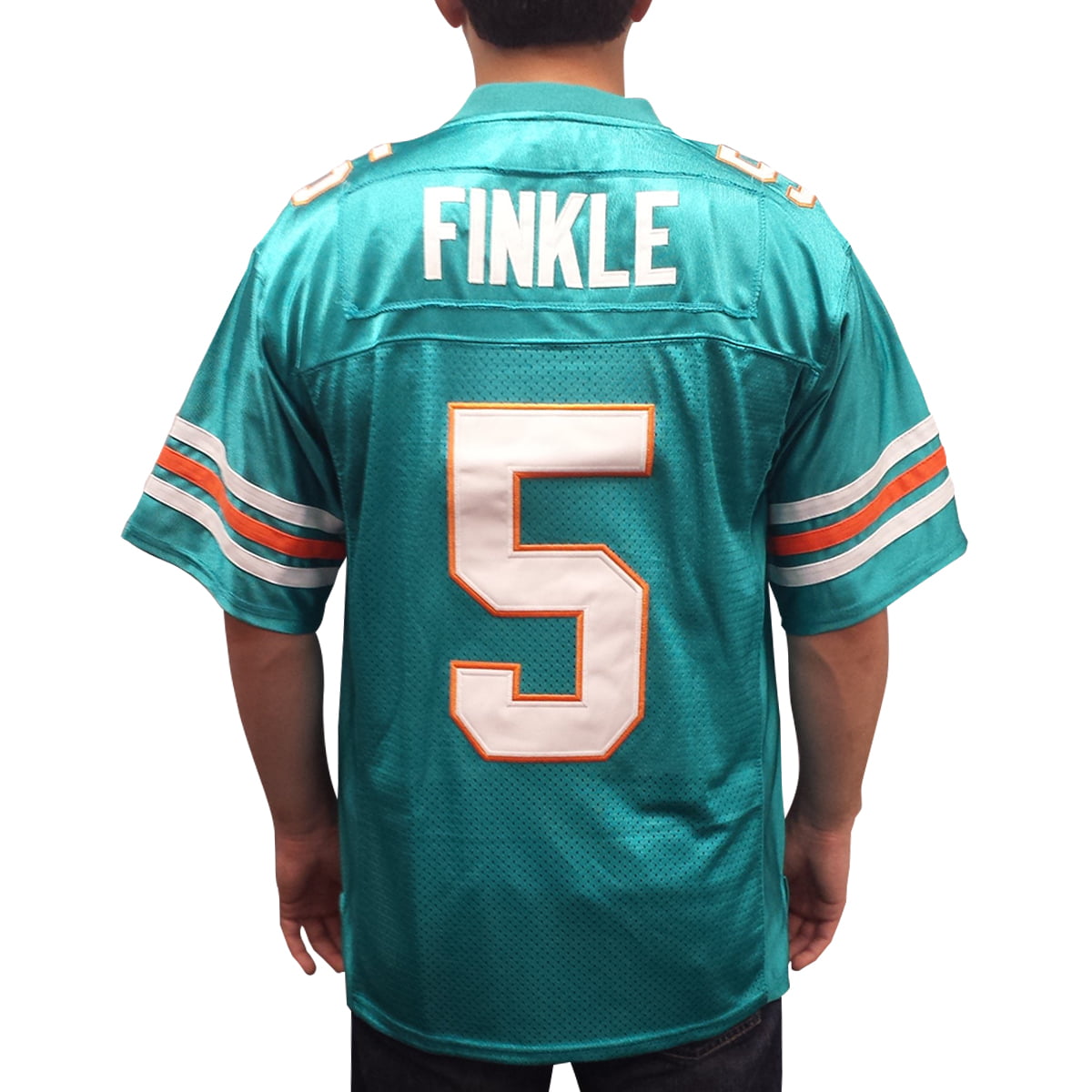MyPartyShirt Ray Finkle #5 Miami Football Jersey Ace Ventura Pet Detective Dolphins Movie