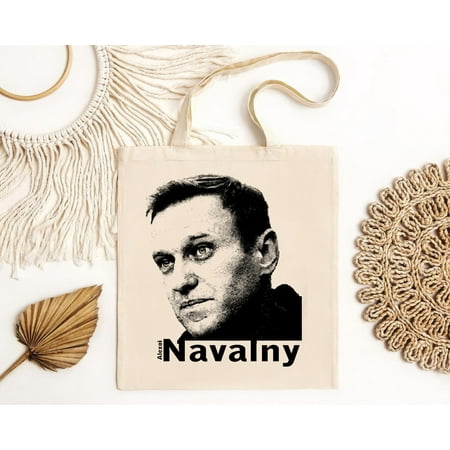 vintage Alexei Navalny Tribute Tote Bag-TH23288