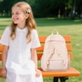 thumbnail image 4 of Angel Wing Backpack, Cute Pink Kawaii Daypack with Fairy Wings, Large Capacity Nylon School Backpack for Travel, College & Daily Use, 4 of 6