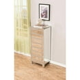 thumbnail image 5 of Elegant Decor Reflexion 7 Drawer Petite Mirrored Lingerie Chest in Silver, 5 of 13