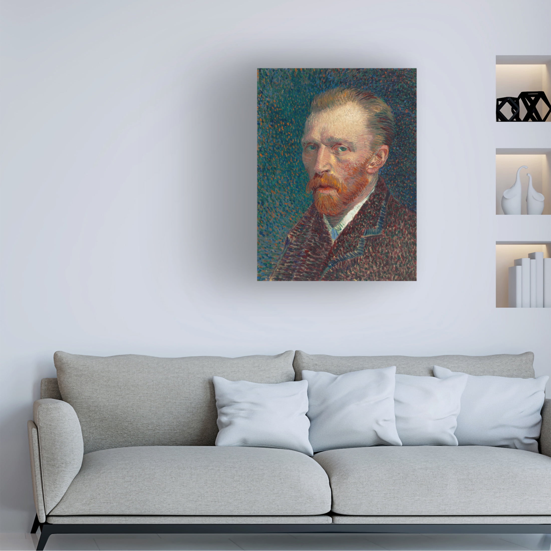 Trademark Fine Art Pictufy Self Portrait Canvas Wall Art