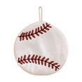 thumbnail image 1 of Ball Hanging Hand Towel Three-layer Thick Absorbent Fleece Towel Kitchen-drying Rag Handkerchief Holiday Gift, 1 of 7