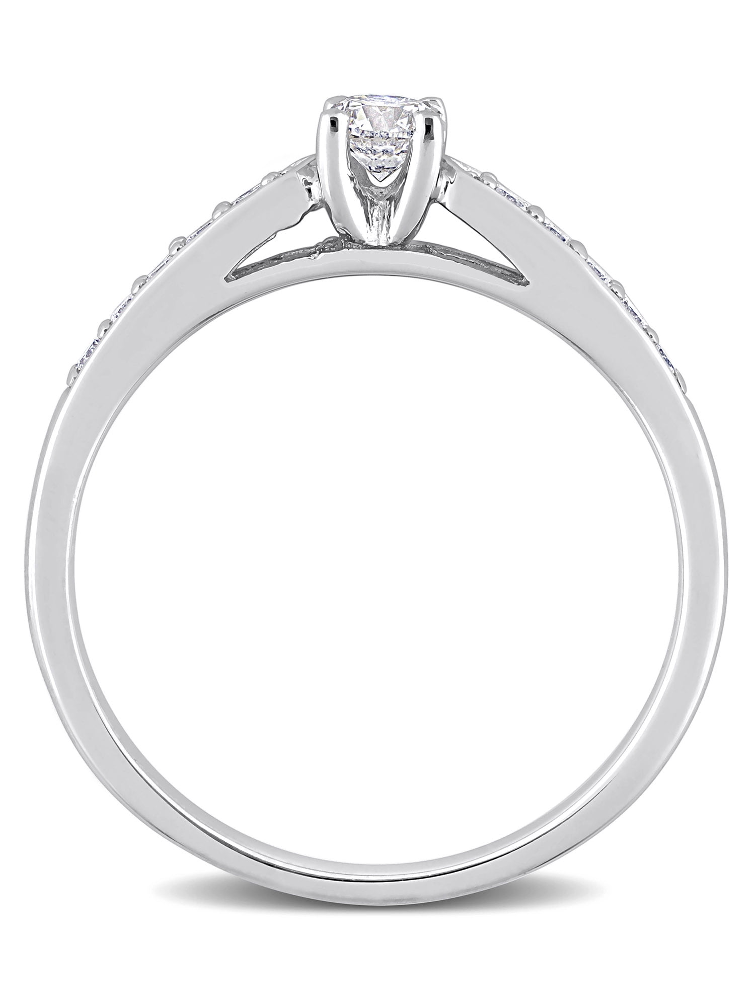 Everly Women's Diamond Sterling Silver Engagement Ring