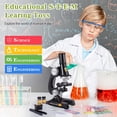 thumbnail image 4 of Microscopio para principiantes Little World de Science Kits 100X-1200X, 4 of 6