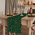 thumbnail image 2 of Table Runners 72 Inches Long Dress Scarves, Green Black Farmhouse Kitchen Table Runner, Coffee Tablerunners, Elegant Modern Abstract Art Luxury 14x72 Inch, 2 of 9