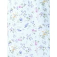 thumbnail image 5 of DARING DIVA Floral High Low Side Slit Midi Dress M Light Blue, 5 of 6