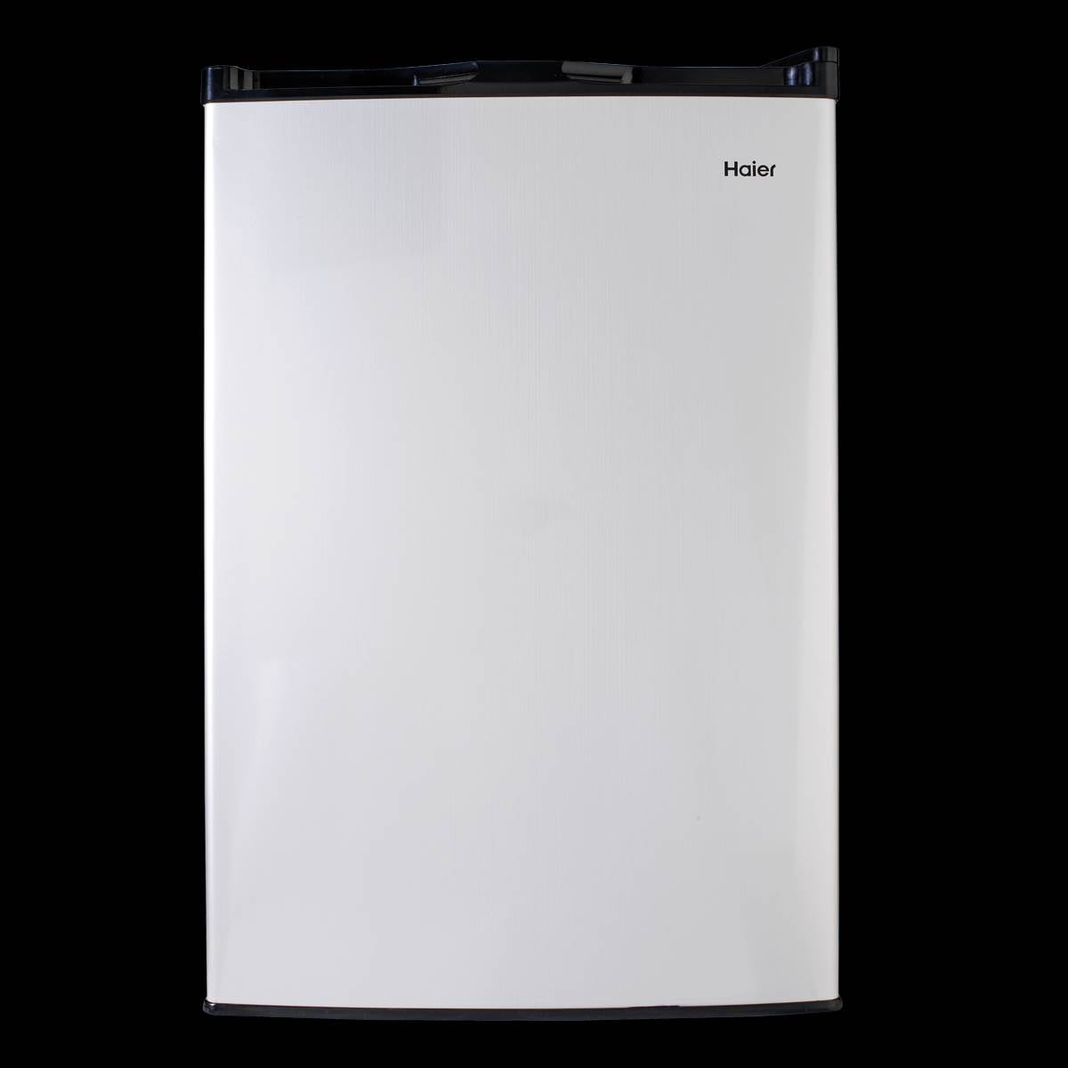 Haier 4.5Cubic Foot Compact Fridge With Freezer, Stainless Steel