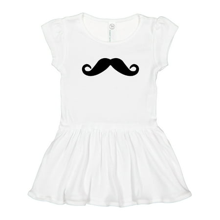 

Inktastic Mustache Gift Toddler Girl Dress