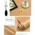 thumbnail image 3 of WZF - Rollo de papel tapiz autoadhesivo impermeable para muebles, armarios, vinilo decorativo con vetas de madera, pegatinas de pared para bricolaje, para decoración del hogar, 3 of 5