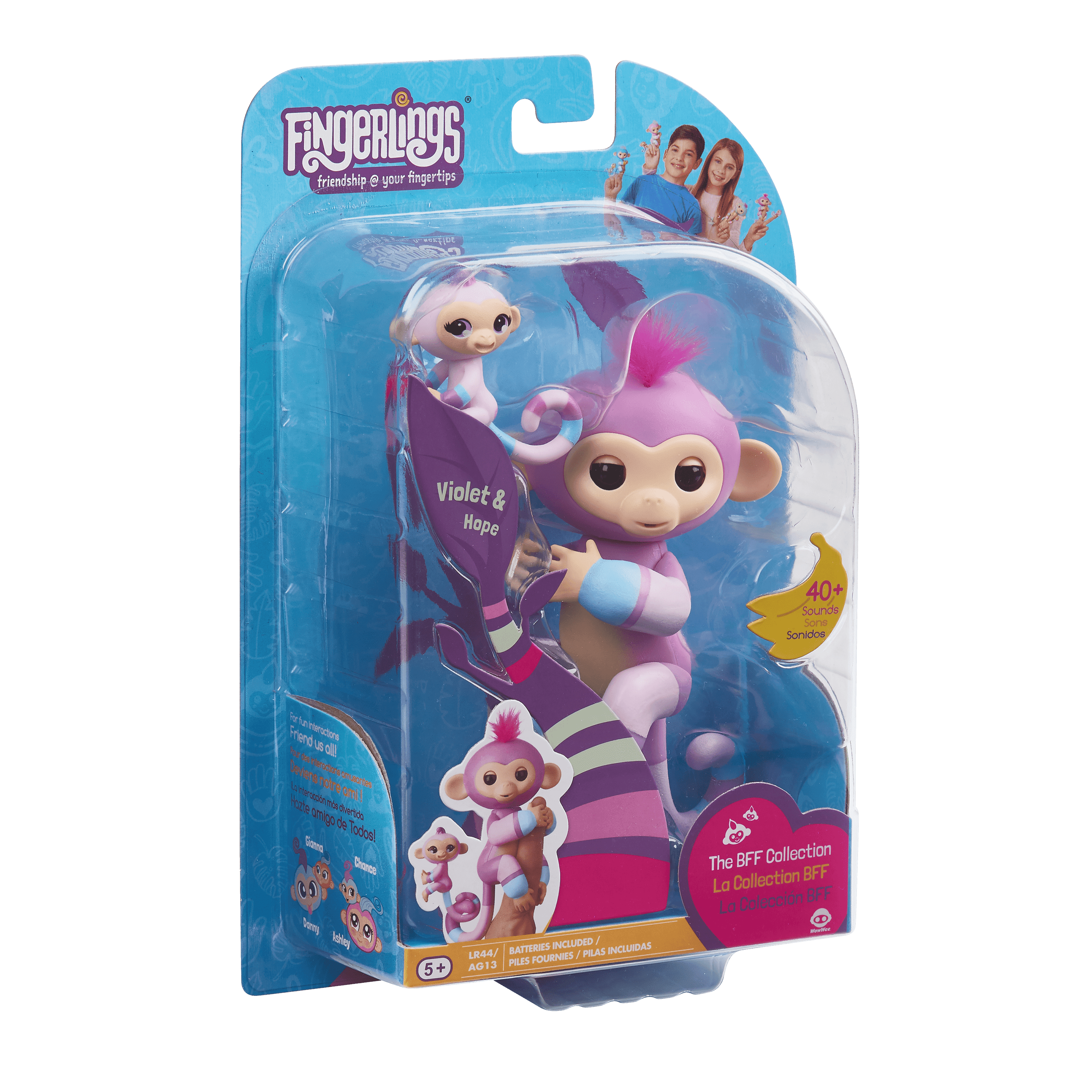 fingerlings violet and hope