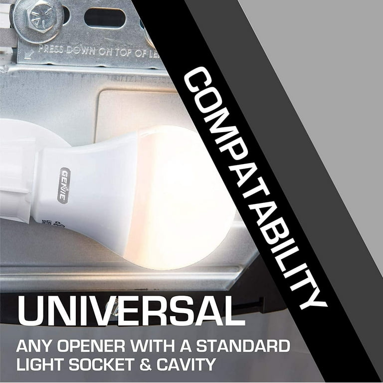 Genie Universal Garage Door Opener Led Light Bulb Shelly Lighting