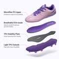 thumbnail image 3 of DREAM PAIRS Kids Multi Ground Soccer Cleats with High-Speed Anti-Twist TPU Plate Athletic Football Shoes for Little/Big Kids, 3 of 10