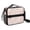 Princess and Castle, variant on Princess and Carriage White Pattern Insulated Lunch Bag with Shoulder Strap and Bottle Holder,Bento School Lunch Bag Box,11x9.5x3.5 Inches